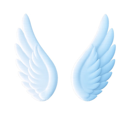 Dove Wing Hat Clips